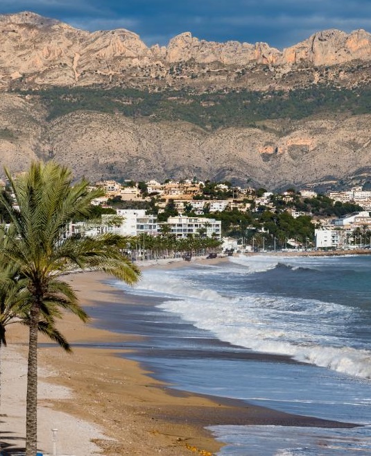 Strand Altea Costa Blanca Spanje ziektekostenverzekeringen thuiszorg alicante